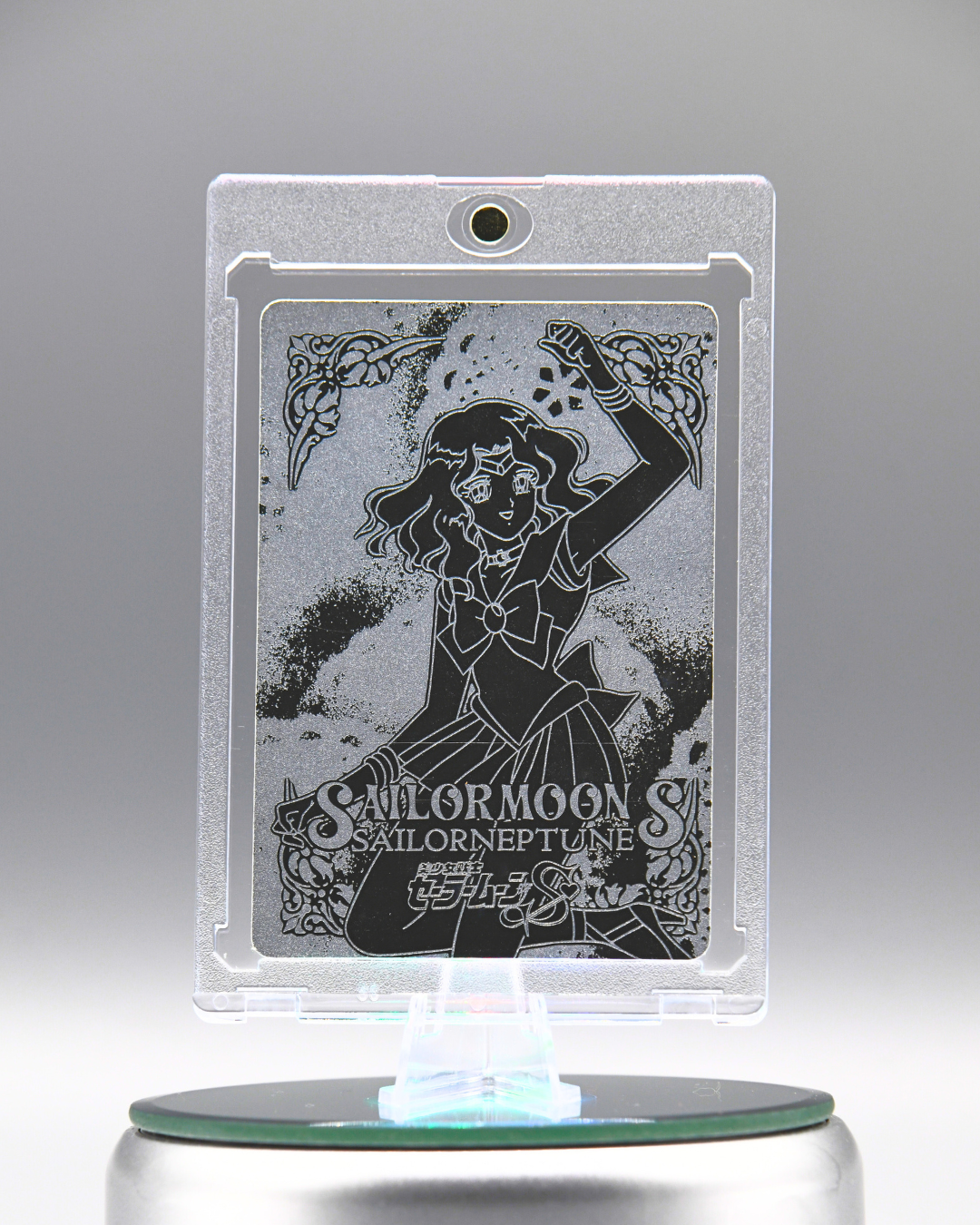 Sailor Moon S - Sailor Neptune / Amada Card Silver Etching / PP Series Sailor Moon S - Sailor Neptune / Amada Card Silver Etching / PP Series