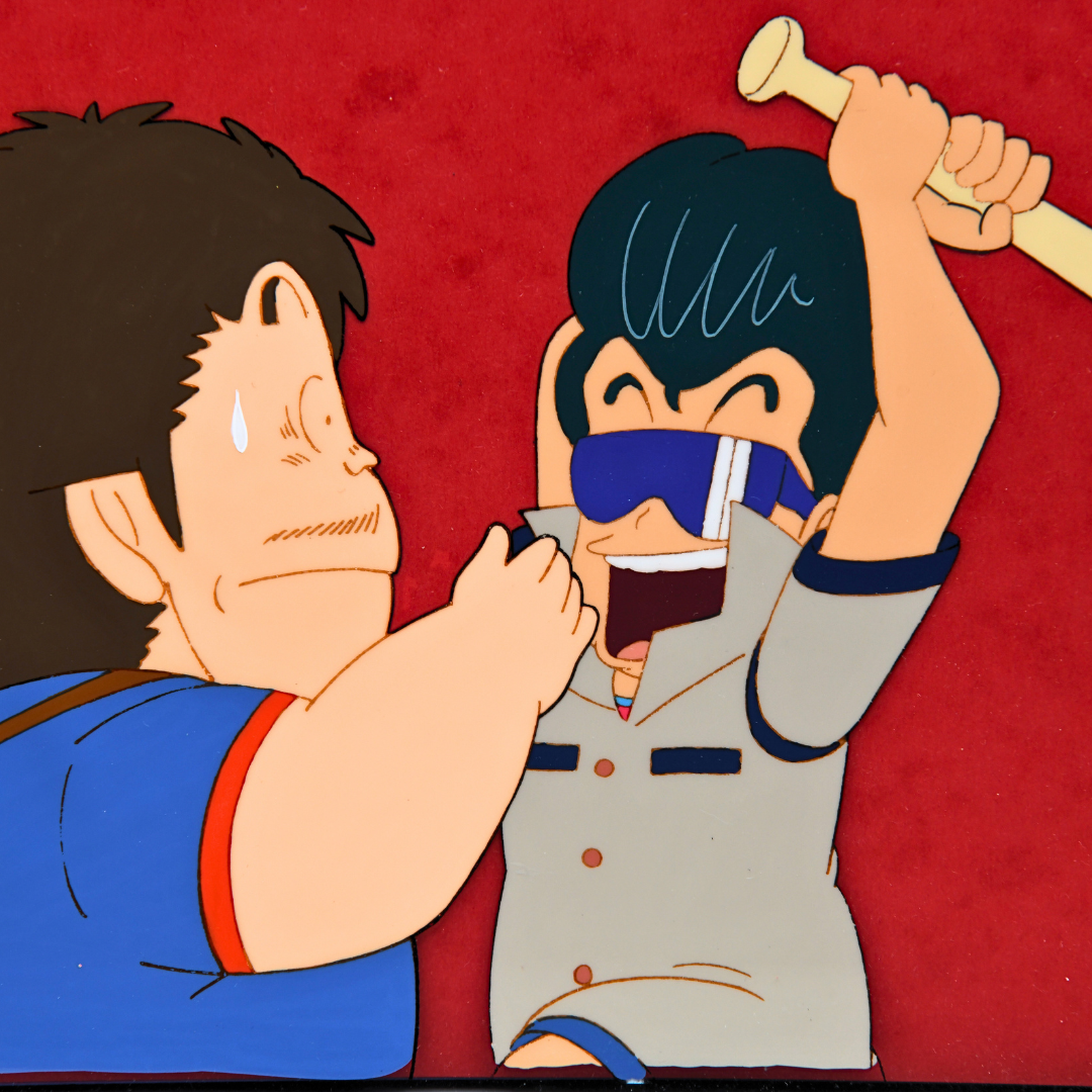 Dr. Slump Taro Soramame & Senbei Production Cels + Dougas