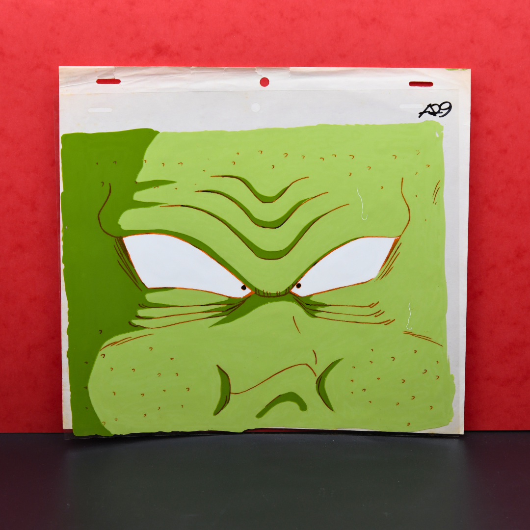 Dragon Ball Z - Guldo Full Frame - Akira Toriyama - Original Hand Painted Production cel + Genga Stuck