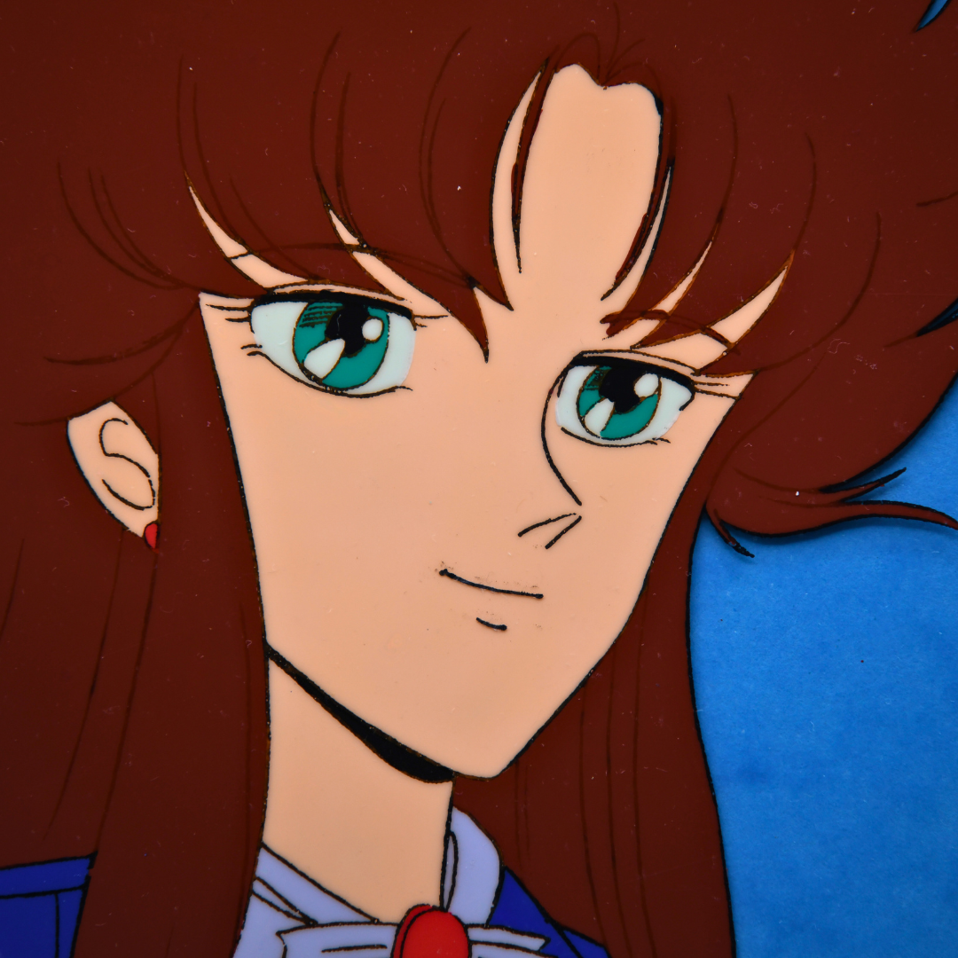 Jushin Liger – Saeko Yagami Stunning Portrait – Production Cel & Douga (Sunrise, 1989)