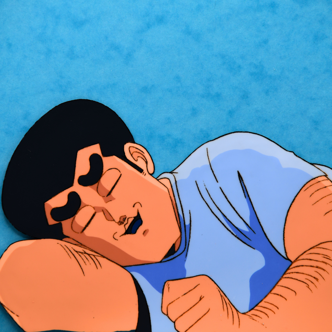 High School! Kimengumi: Gō Reietsu Sleeping Production Cel + Dōga (Studio Comet, 1985–1987)
