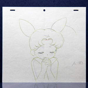 Sailor Moon Crystal- Chibiusa Tsukino - Sailor Chibi Moon - Original Production Dougas Anime - Set of 4