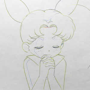 Sailor Moon Crystal- Chibiusa Tsukino - Sailor Chibi Moon - Original Production Dougas Anime - Set of 4