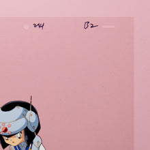 Load image into Gallery viewer, Charge! Papparatai - Robot Girl - Original Production Cel Anime + Douga