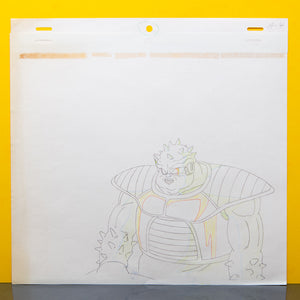 Dodoria - Dragon Ball - Akira Toriyama - Original Hand Painted Production cel + Douga