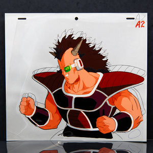 Cranbo of Team Dodoria - Dragon Ball - Akira Toriyama - Original Hand Painted Production cel + Douga stuck