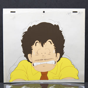Senbei Norimaki Stressed out - Dr Slump - Akira Toriyama - Original Hand Painted Production Cel with Douga Stuck