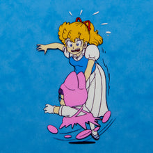 Load image into Gallery viewer, Dr Slump - Arale Running with Akane - Original Hand-Painted Production Cel + Douga