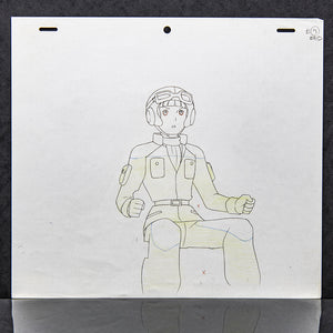 Turn A Gundam - Sochie Heim- Anime Original Production Cel + Douga
