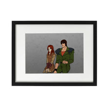Load image into Gallery viewer, Fist of the North Star - Tetsuo Hara - Ken &amp; Yuria - Original Animation Cel &amp; Douga