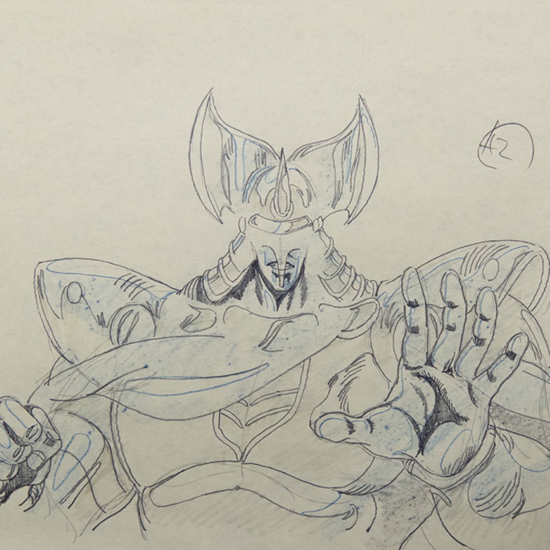 Fist of the North Star (Hokuto no Ken) – Kaioh 3 – original animation production artwork