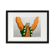 Load image into Gallery viewer, Kinnikuman - Mr MuscleMan - Neptune Man Hurrah - Production Cel + Douga Stuck