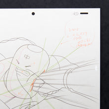Load image into Gallery viewer, Kinnikuman / Mr MuscleMan - RamenMan Punched - Production Cel + Douga