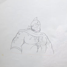 Load image into Gallery viewer, Kinnikuman aka Muscle Man - King Kinniku Valiant Original Production Cel Anime + Douga Stuck