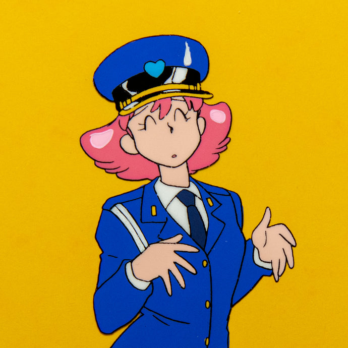 Magical Princess Minky Momo - Gigi Flight Attendant - Production Cel
