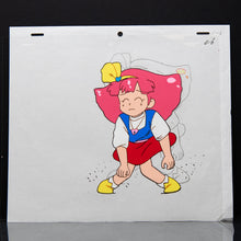 Load image into Gallery viewer, Magical Princess Minky Momo - Tired - Production Cel + Douga stuck