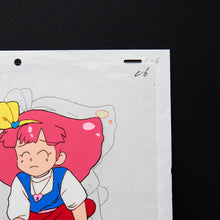 Load image into Gallery viewer, Magical Princess Minky Momo - Tired - Production Cel + Douga stuck