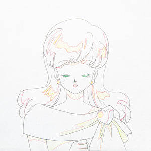 Magical Princess Minky Momo - Gigi Stunning - Production Cel + Douga + Original Background