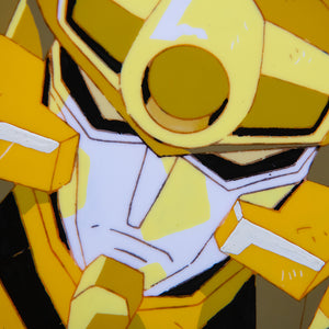 Getter Robo G - Golden Mecha - Original Production Cel + Douga Anime