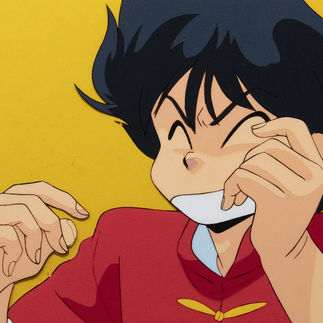 Original anime production art from Rumiko Takahashi’s classic series – cels, douga, and genga from Urusei Yatsura, Ranma ½, and InuYasha
Vintage Japanese animation art by Rumiko Takahashi