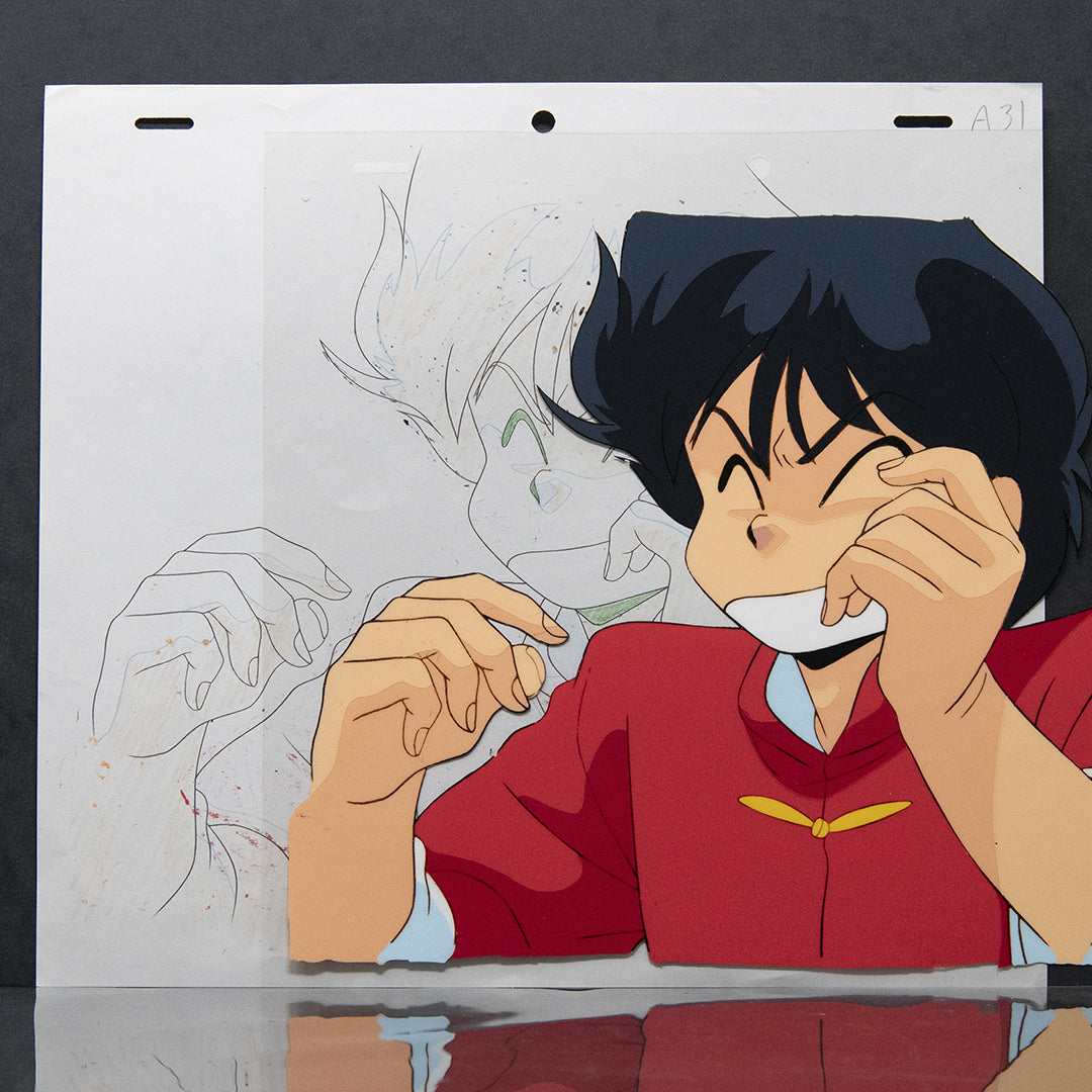 Original anime production art from Rumiko Takahashi’s classic series – cels, douga, and genga from Urusei Yatsura, Ranma ½, and InuYasha
Vintage Japanese animation art by Rumiko Takahashi