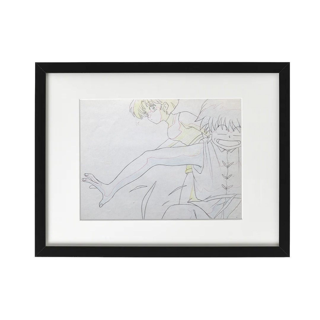Original anime production art from Rumiko Takahashi’s classic series – cels, douga, and genga from Urusei Yatsura, Ranma ½, and InuYasha
Vintage Japanese animation art by Rumiko Takahashi