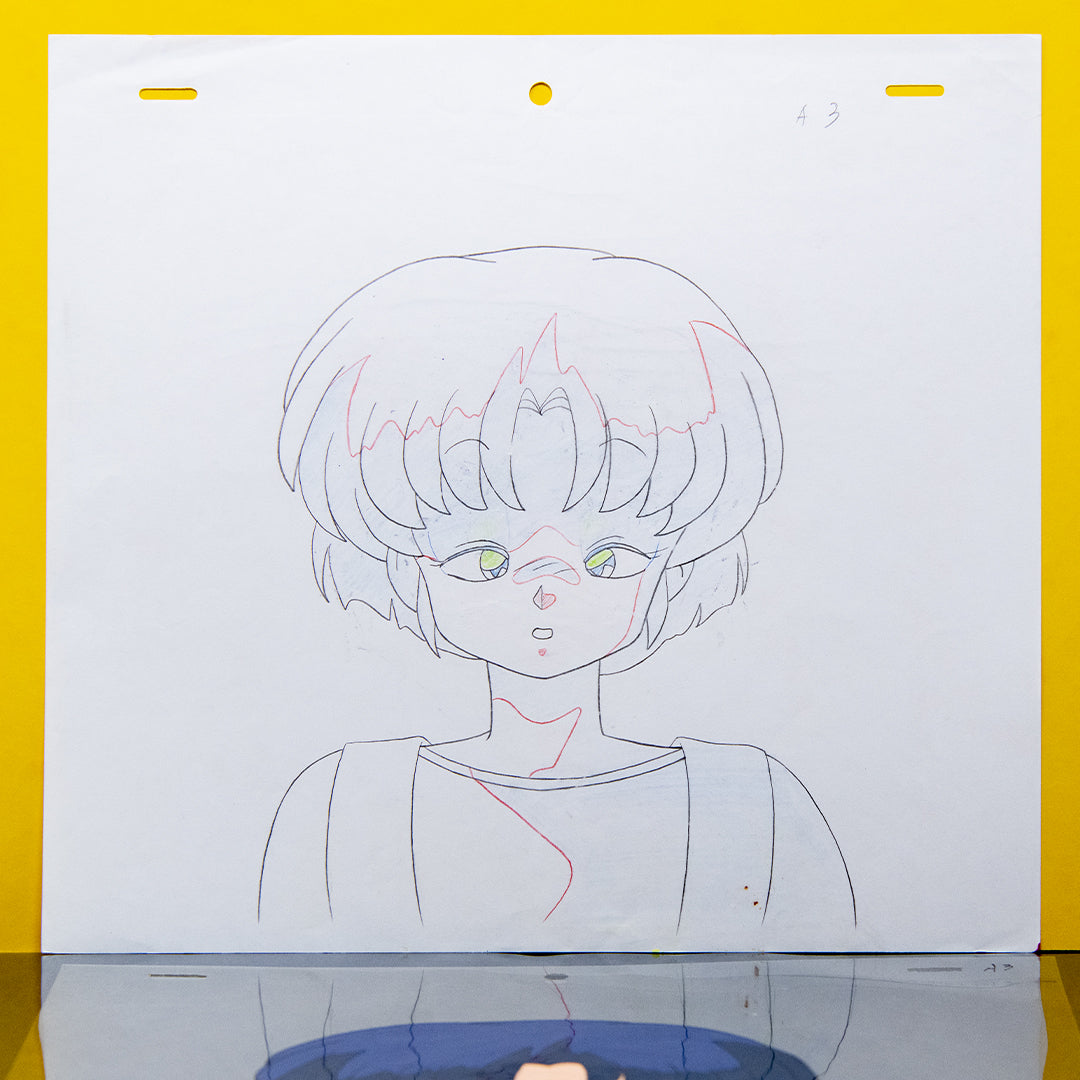 Original anime production art from Rumiko Takahashi’s classic series – cels, douga, and genga from Urusei Yatsura, Ranma ½, and InuYasha
Vintage Japanese animation art by Rumiko Takahashi