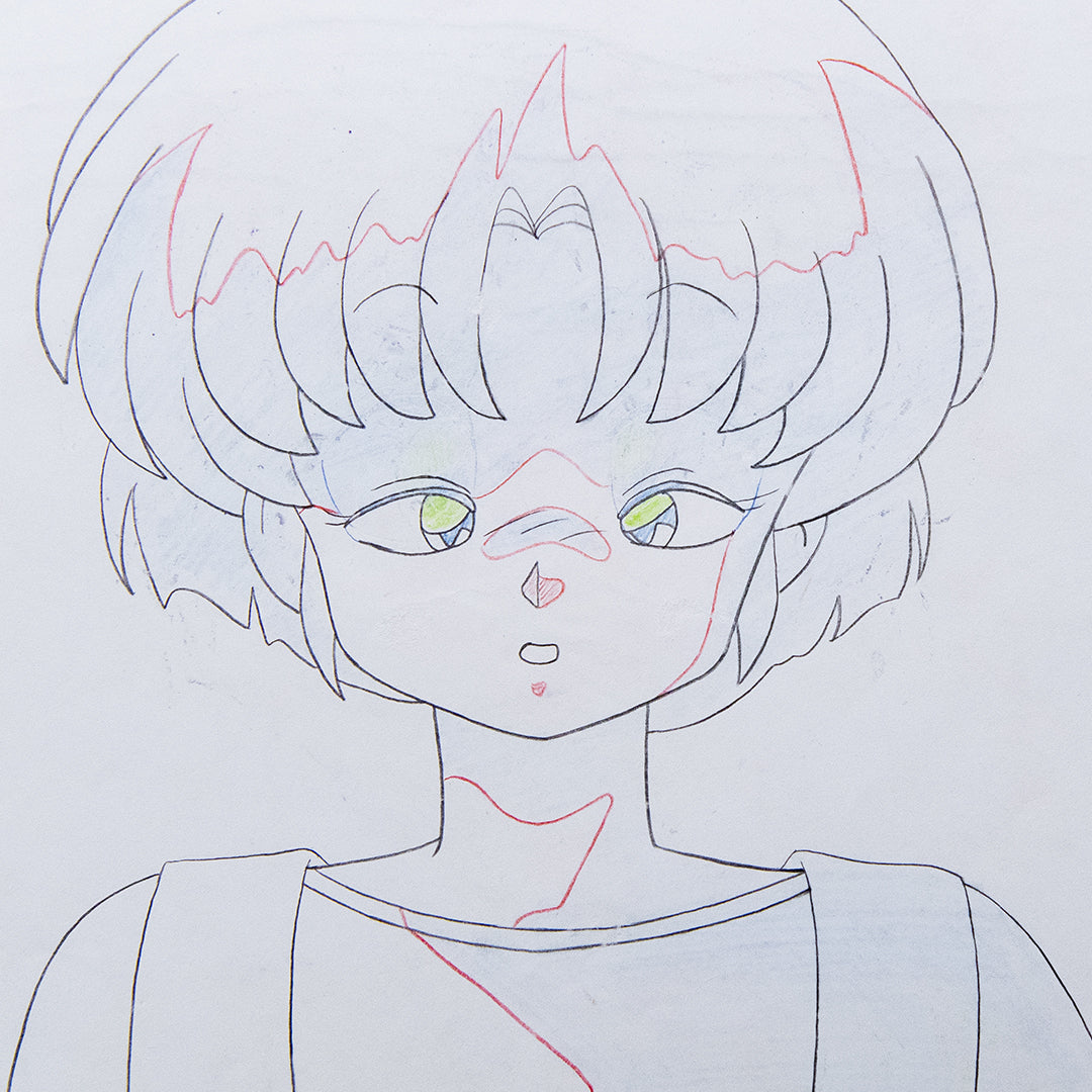 Original anime production art from Rumiko Takahashi’s classic series – cels, douga, and genga from Urusei Yatsura, Ranma ½, and InuYasha
Vintage Japanese animation art by Rumiko Takahashi