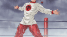 Load image into Gallery viewer, Kinnikuman aka Muscle Man - Ramenman under Attack- Original Production Cel Anime + Douga stuck