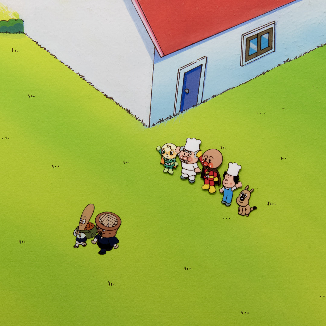 Anpanman Bon Voyage! original animation production art, image 3