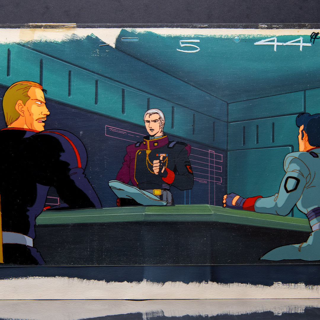Metal Armor Dragonar – Original Production Cel Set + Background + Rough, Large Format – original animation production artwork – detail 3