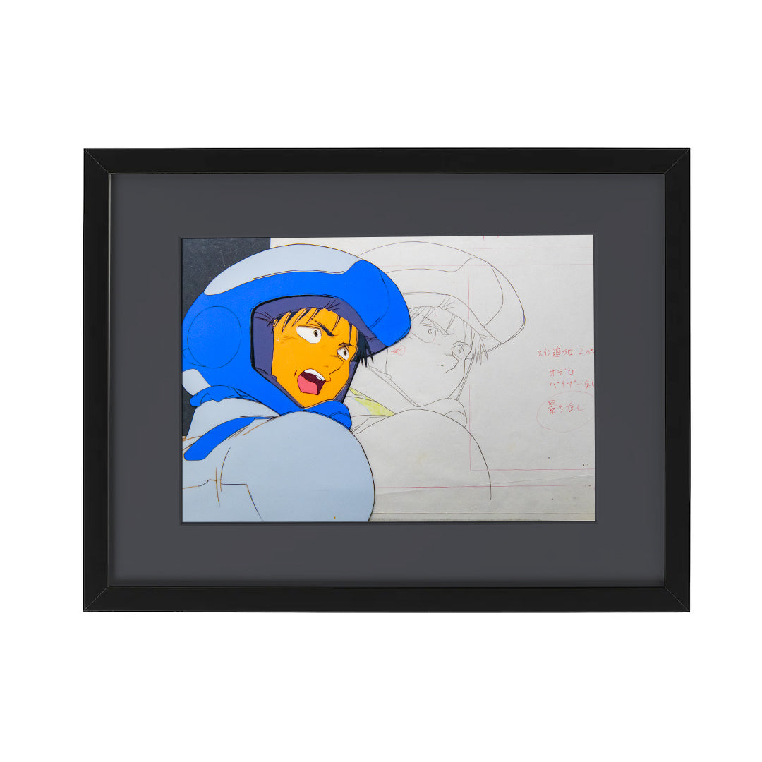 Mobile Suit Victory Gundam – Original Production Cel + Douga – original animation production artwork – detail 7