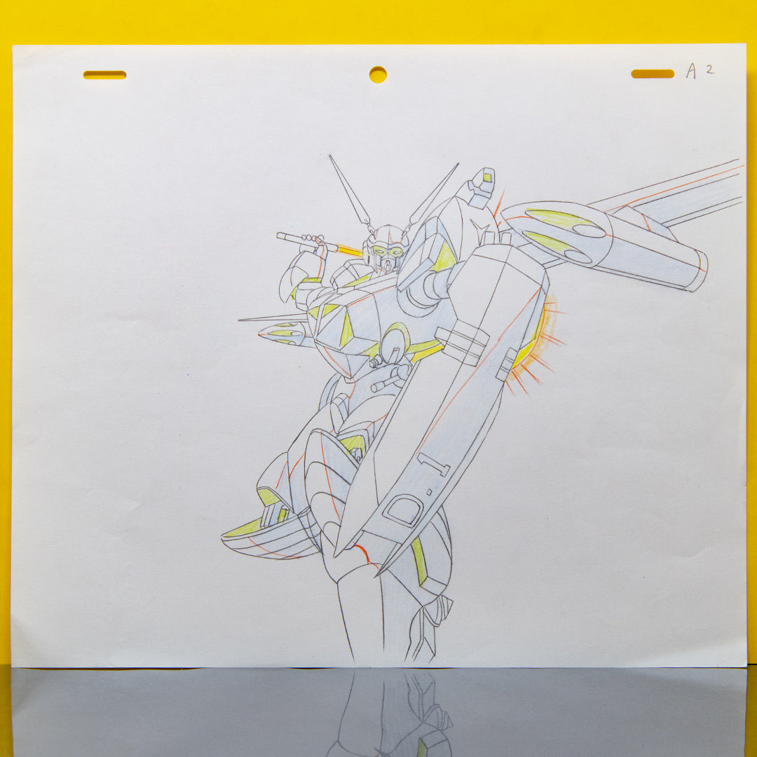 Metal Armor Dragonar – Original Production Douga – original animation production artwork – detail 2