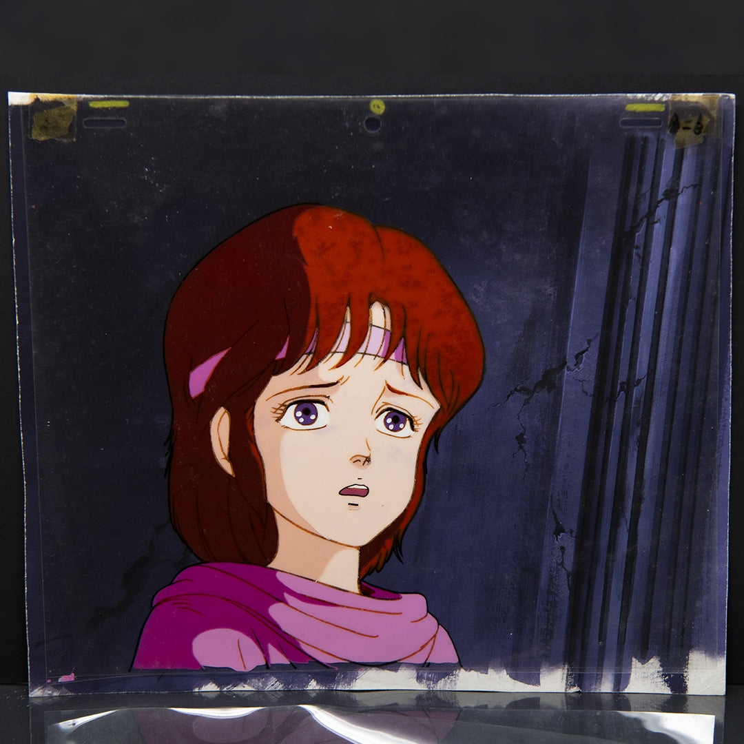 Fist of the North Star - Tetsuo Hara - Lin - Original Animation Cel + BG & Douga