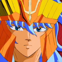 Load image into Gallery viewer, Saint Seiya - Poseidon - Original Anime Production Cel, Douga, and Background ep. 113