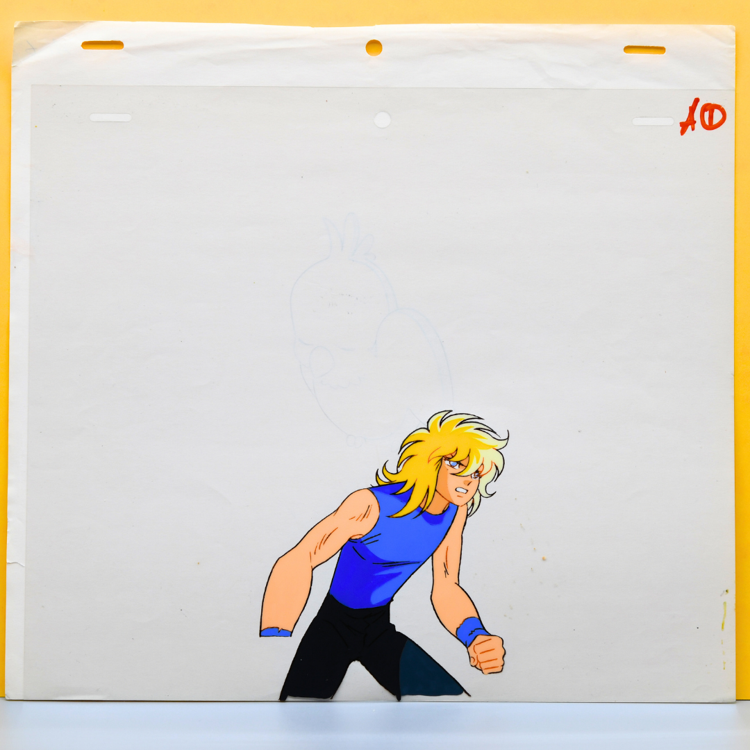 Saint Seiya – Hyoga – Original Production Cel (Toei Animation, 1986)