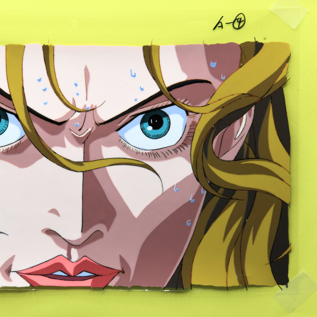 Black Jack: The Movie (1996) – Jo Carol Brane Close-Up – original animation production artwork – detail 7
