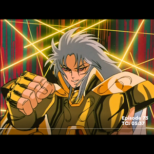 Saint Seiya - Saga Gemini Saint Stunning - Original Anime Production Cel and Douga ep. 73