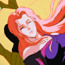 Load image into Gallery viewer, Fist of the North Star - Tetsuo Hara - Yuria Unconscious - Original Animation Cel with Douga