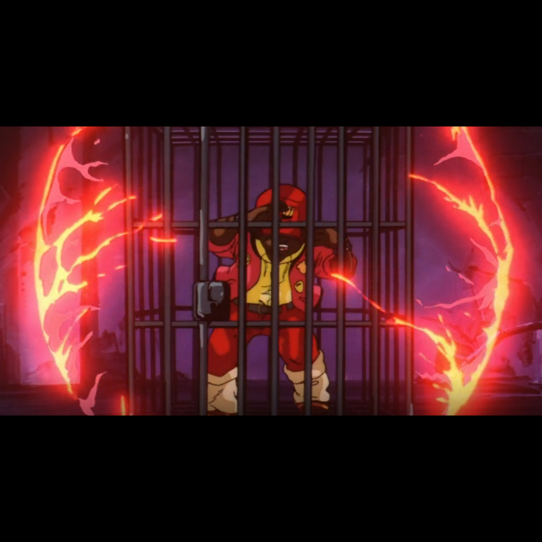 Harmagedon: Genma Taisen – Sonny Lynx Energy Burst – original animation production artwork – detail 2