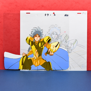 Saint Seiya - Saga Gemini Saint - Original Anime Production Cel and Douga ep. 72