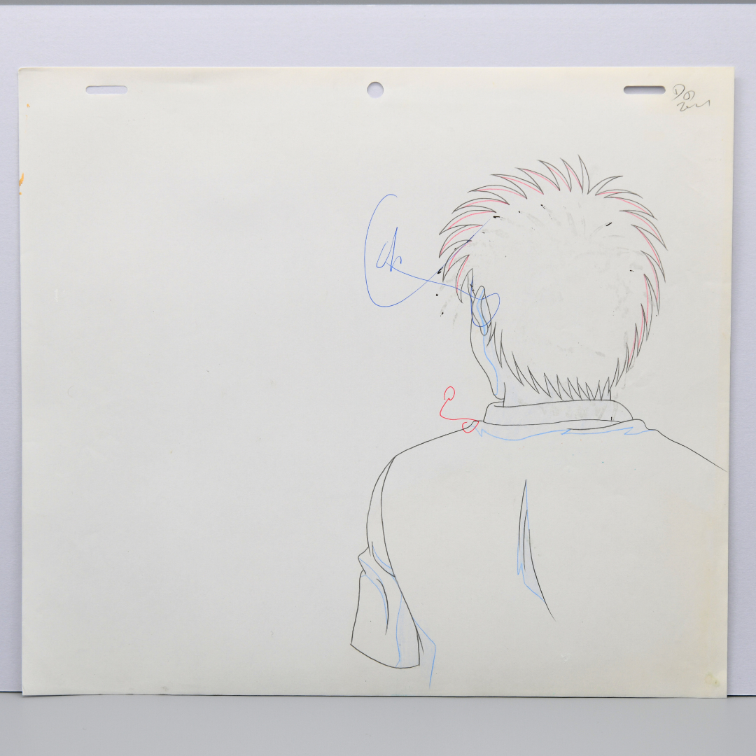 Hajime no Ippo Makunouchi Ippo and trainers original animation production art