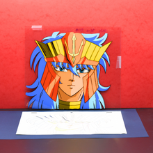 Load image into Gallery viewer, Saint Seiya - Poseidon - Original Anime Production Cel, Douga, and Background ep. 113