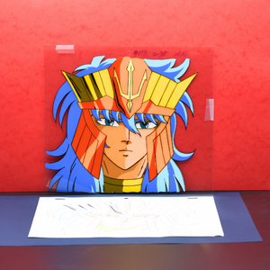 Saint Seiya - Poseidon - Original Anime Production Cel, Douga, and Background ep. 113