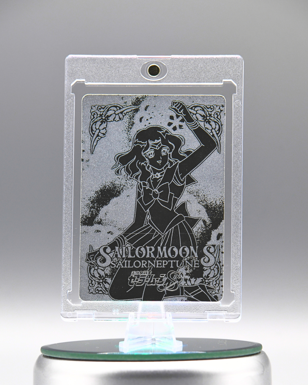 Sailor Moon S - Sailor Neptune / Amada Card Silver Etching / PP Series 08 #374 - 1993