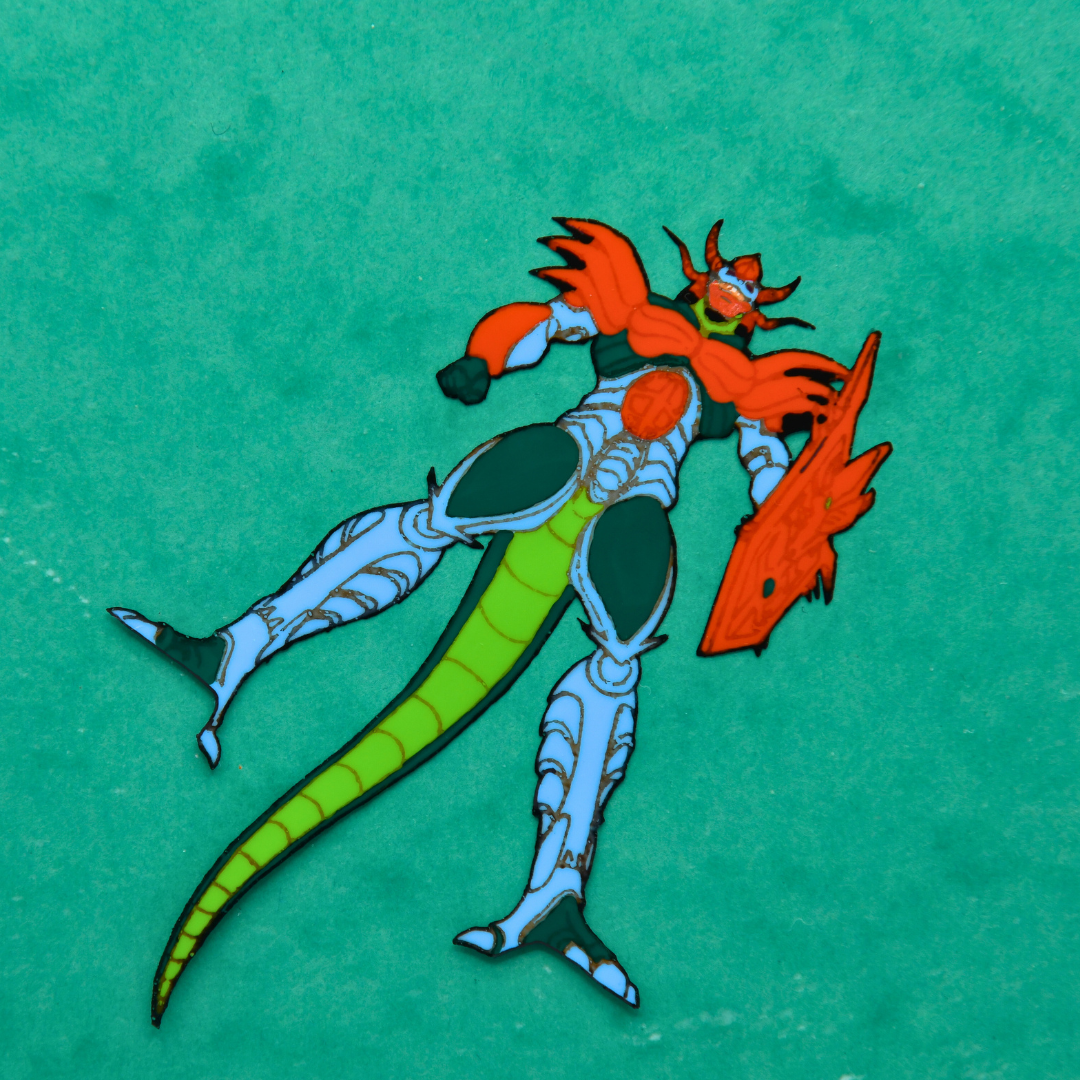 Jūshin Liger – Dragon Kingdom Dorga – original animation production artwork – detail 7