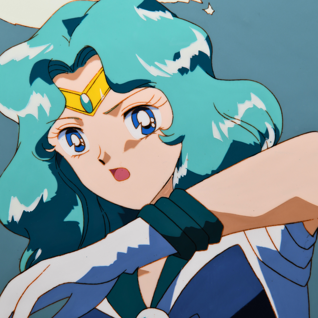 Sailor Moon S – Sailor Neptune – original animation production artwork