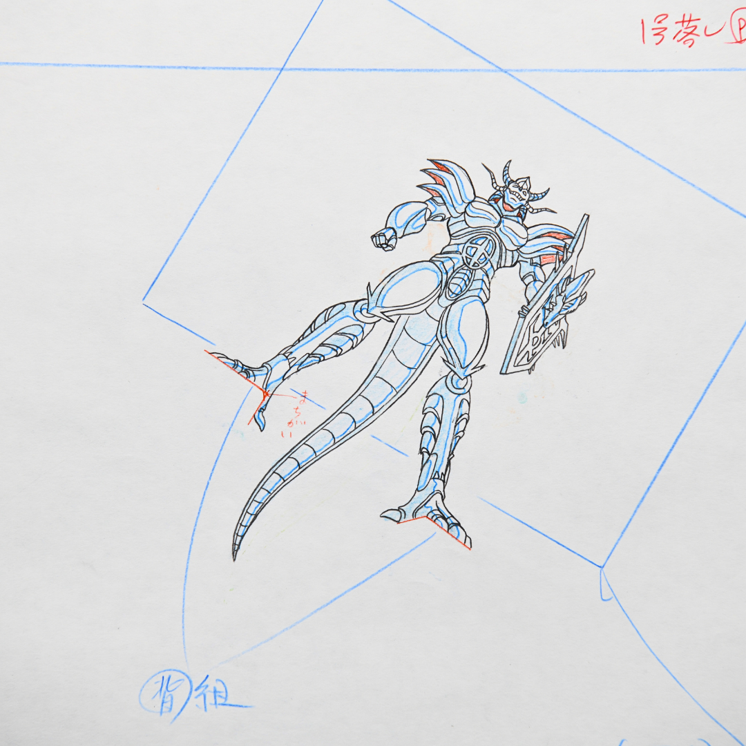 Jūshin Liger – Dragon Kingdom Dorga – original animation production artwork – detail 8