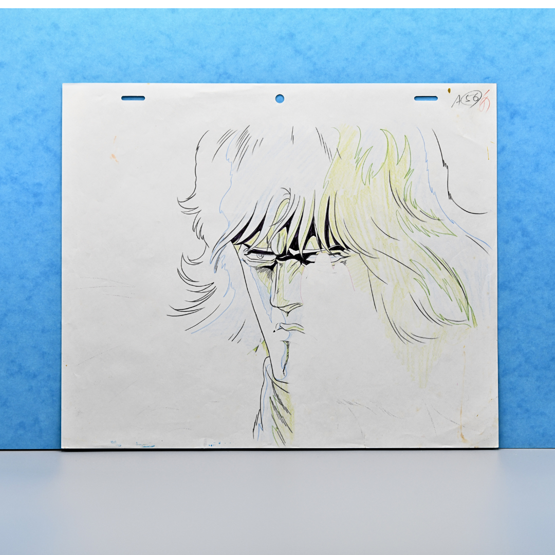 Fist of the North Star (Hokuto no Ken) – Shin Portrait – original animation production artwork – detail 7