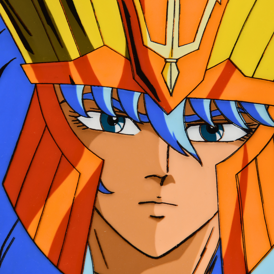 Saint Seiya – Poseidon – original animation production artwork – detail 17
